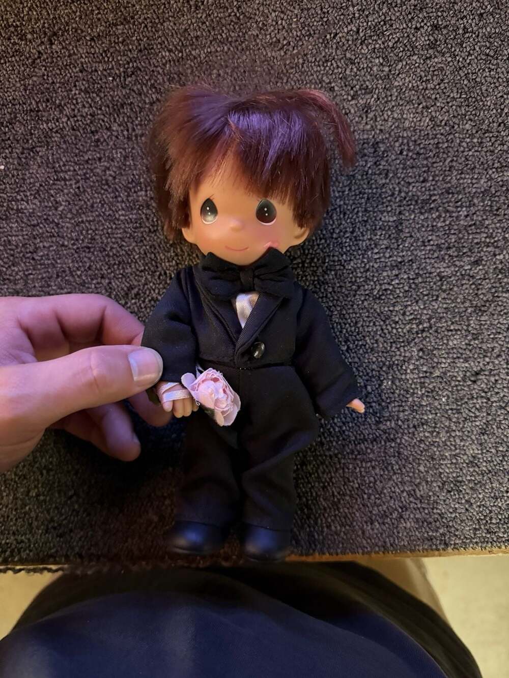 Vintage 1992 Precious Moments Groom Doll